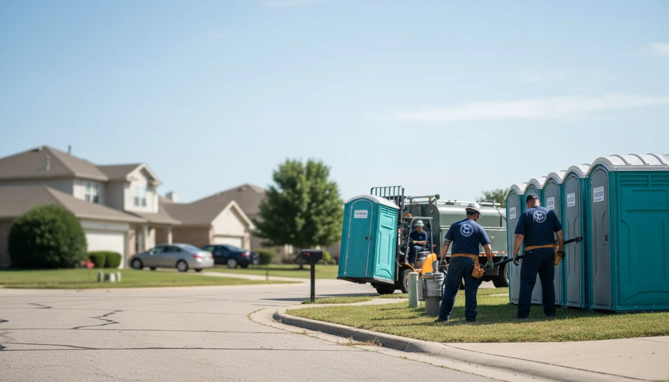 Porta Potty Rental in Blue Mound, KS near me